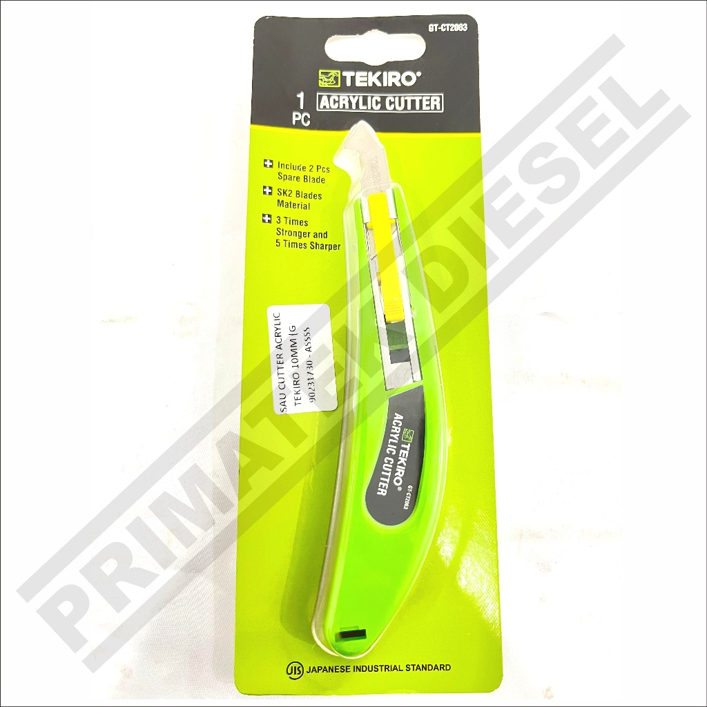 Jual (TEKIRO GT-CT2063) Pisau Cutter Acrylic 10mm TEKIRO GT-CT2063 ...