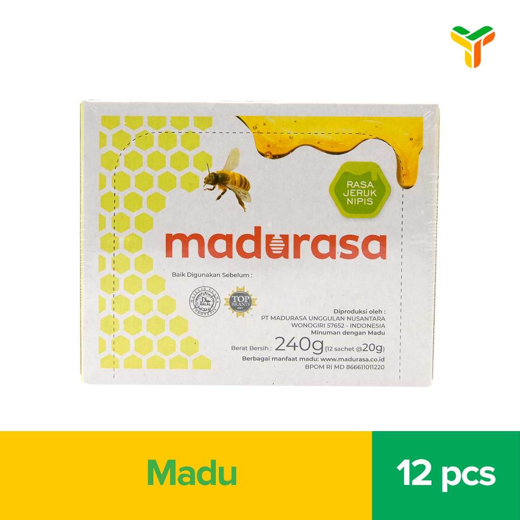 Jual Madu Rasa Jeruk 12X20 Gram | Shopee Indonesia