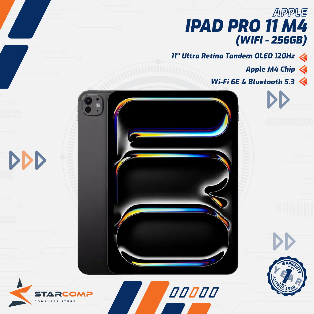 Jual Apple iPad Pro 11 M4 5th Gen 11-inch 2024 WiFi 256GB | Shopee ...