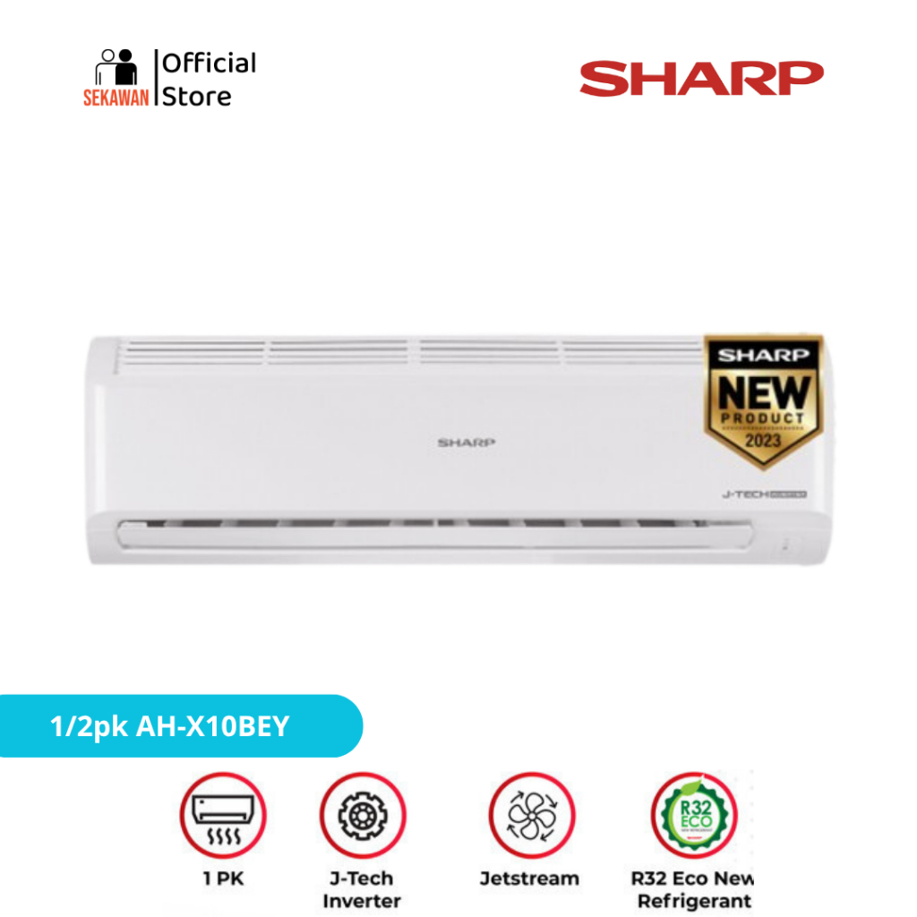 Jual AC SHARP INVERTER 1PK AH-X10BEY | Shopee Indonesia