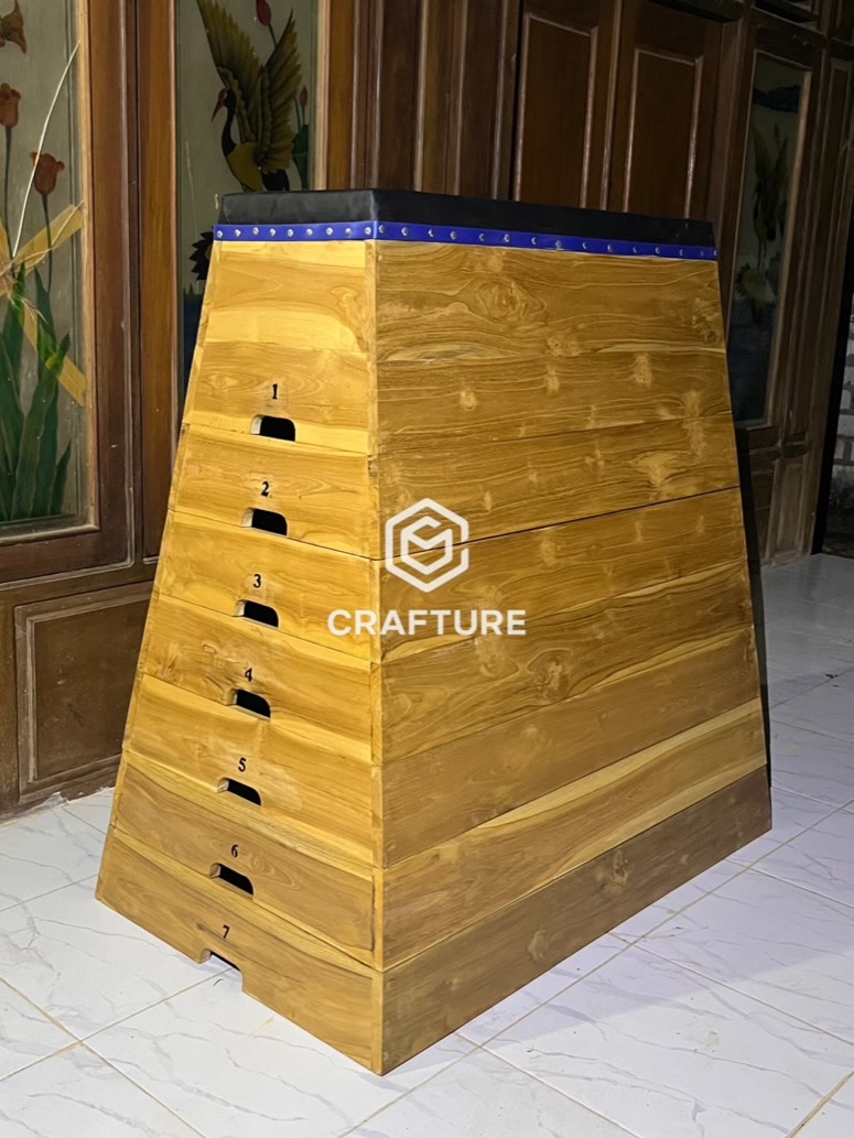 Jual Wooden Jump Box Peti Lompat Kangkang Senam & Olahraga | Shopee ...