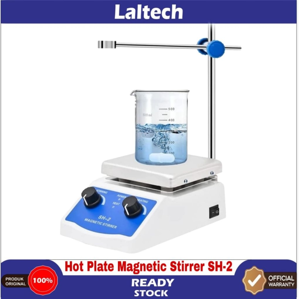 Jual Hot Plate Magnetic Stirrer SH-2 Pemanas dan Pengaduk Magnetik Alat ...
