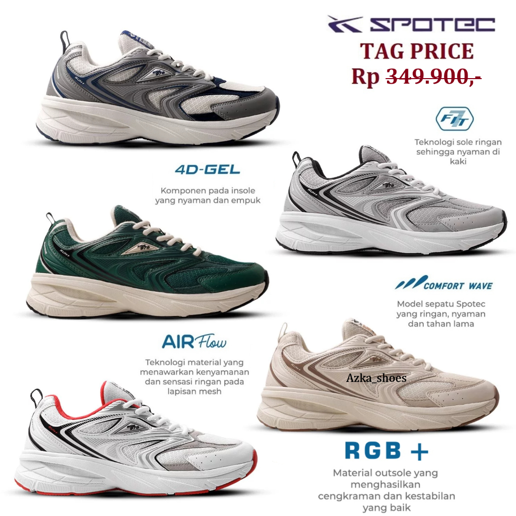 Jual SPOTEC EPIC 978 - Sepatu Running - Sepatu Lari - Sepatu Olahraga ...