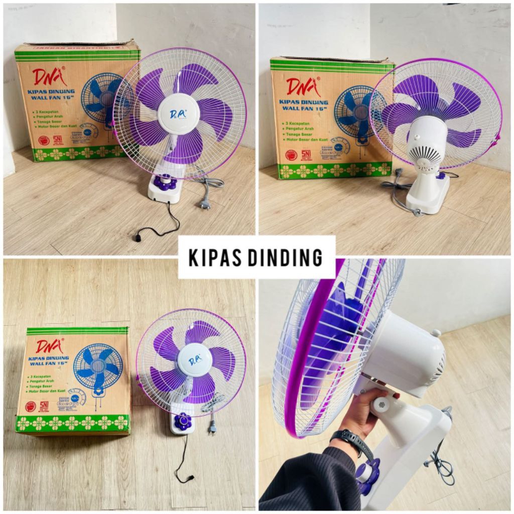 Jual KIPAS ANGIN DINDING DNA 16INC KIPAS ANGIN TEMPEL DINDING