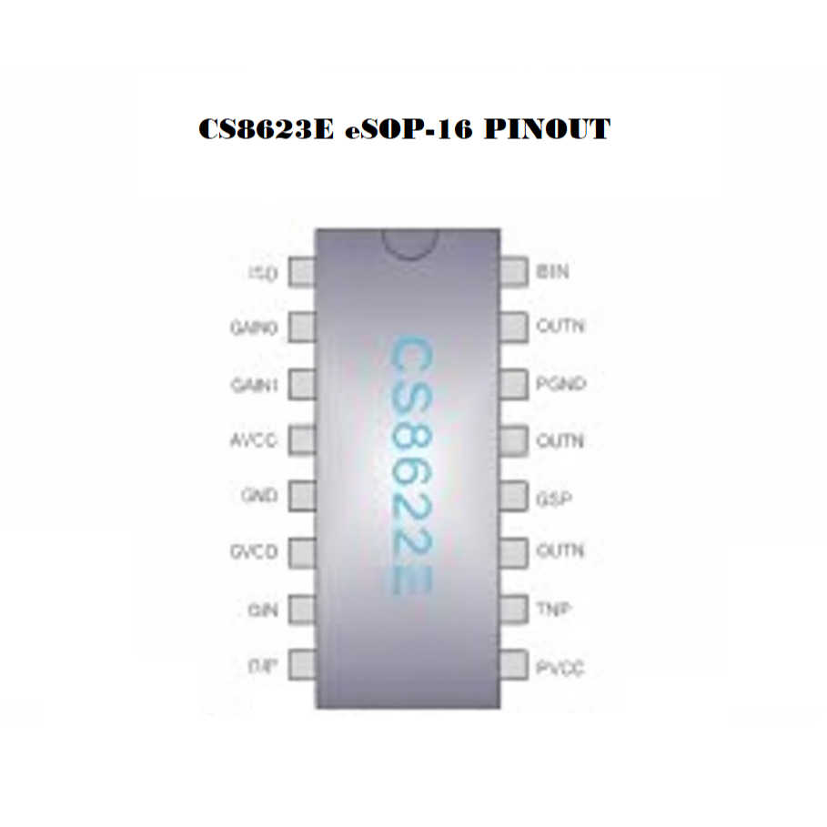 Jual CS8623 CS8623E 8623 SOP-16 SMD | Shopee Indonesia