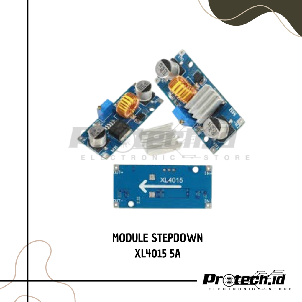 Jual Protech.id Module XL4015 5A Regulator Tegangan Stepdown DC 5A ...