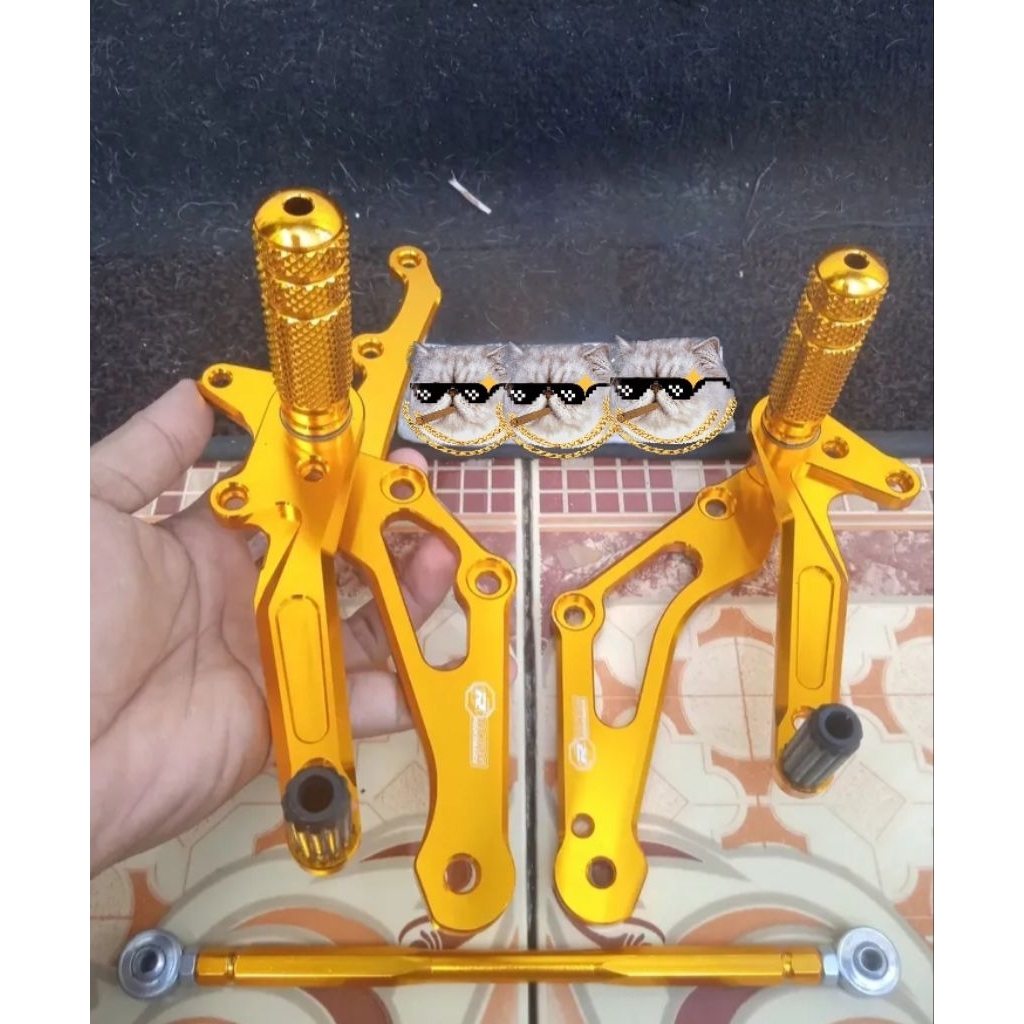 Jual Underbone original R Racing Thailand satria Fu 150 (full Aluminium ...