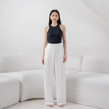 Georgios Women L Ely Culottes Pants Celana Panjang Kulot Wanita Bawahan Casual High Waist