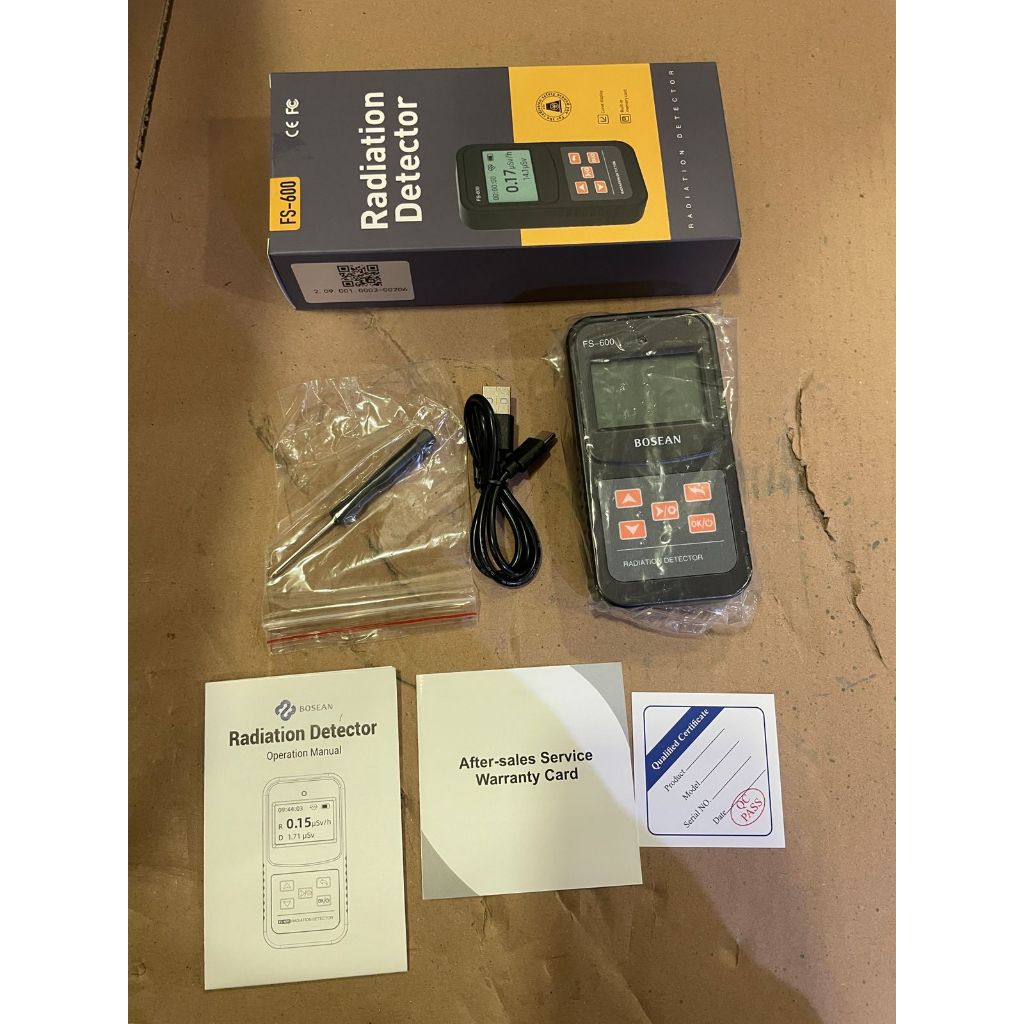 Jual bosean fs 600 nuclear radiation detector monitor dosimeter FS-600 ...