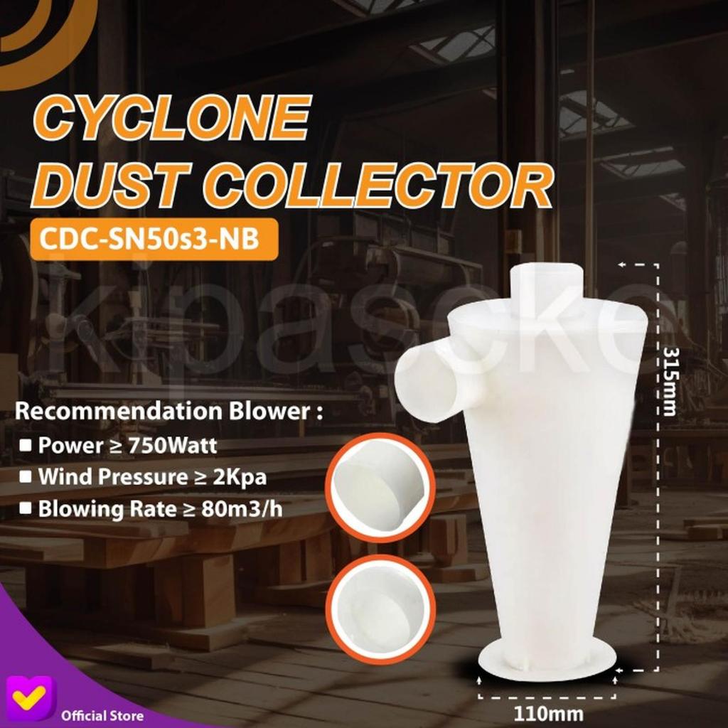 Jual CKE Fan Official - Cyclone Dust Collector DIY Filter Tablesaw Dust ...