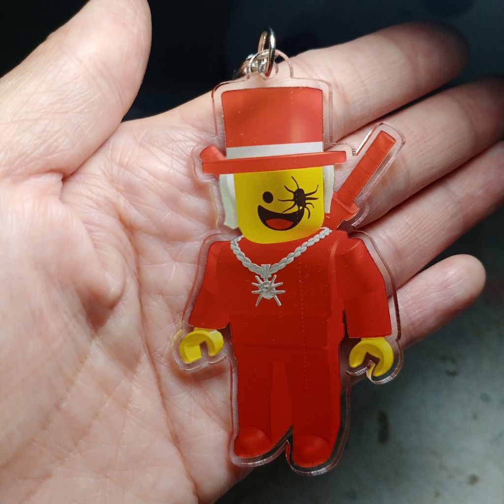 Jual ganci SPYDER SAMMY Steal A Brainrot keychain gantungan kunci Sammy ...
