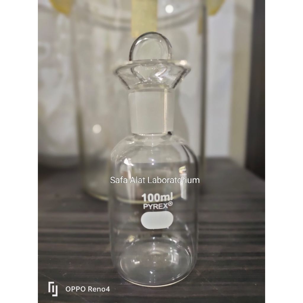 Jual Botol BOD Botol Wingkler 100ml Pyrex | Shopee Indonesia