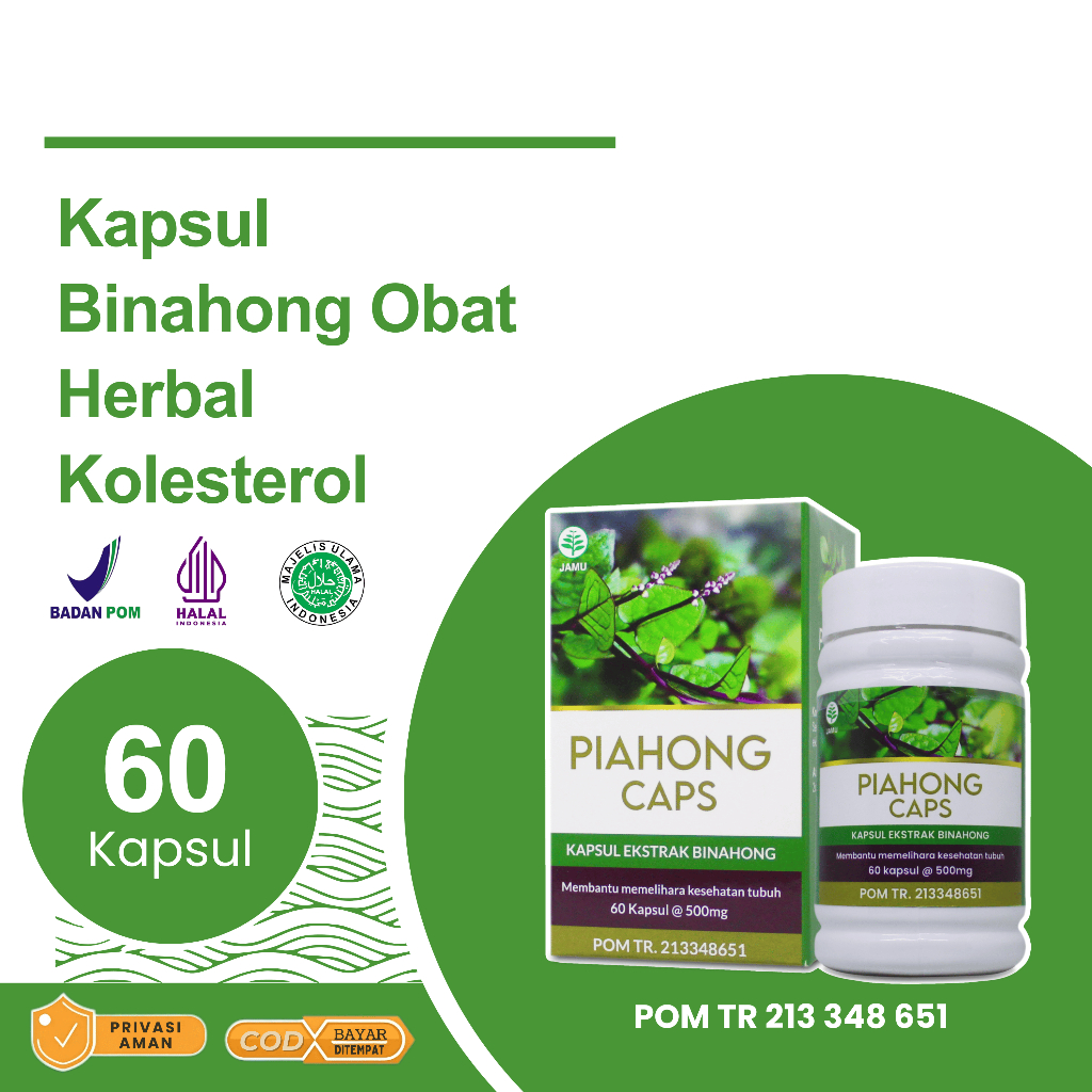 Jual KAPSUL BINAHONG ASLI PIAHONG CAPS 60 KAPSUL Obat Penyembuh ...