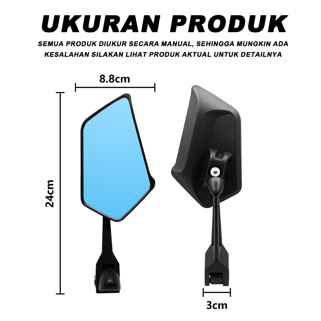 Jual HD Spion Motor bwin boy Napoleon Gozima model Scorpion nmax Aerox ...