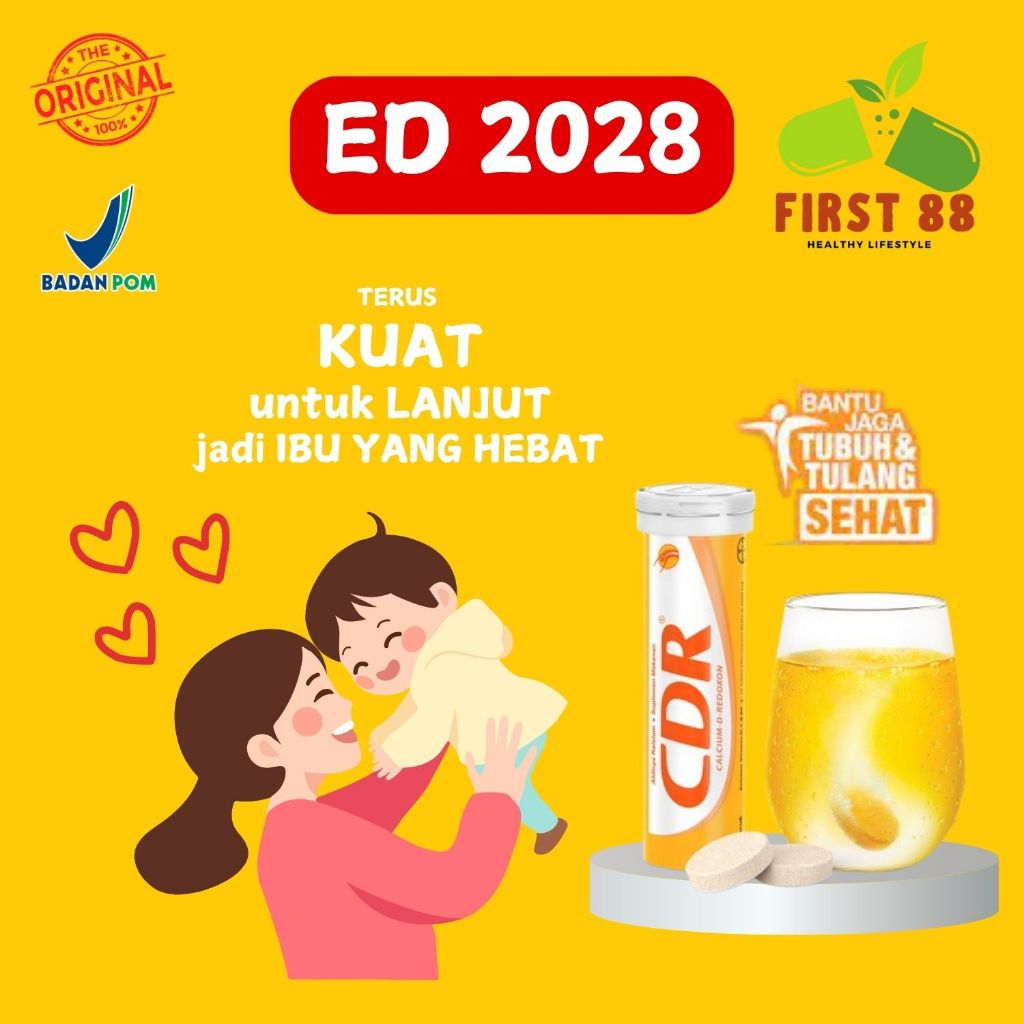 Jual CDR Suplemen Ibu Hamil dan Ibu Menyusui isi 10 // 15 // 20 tablet ...