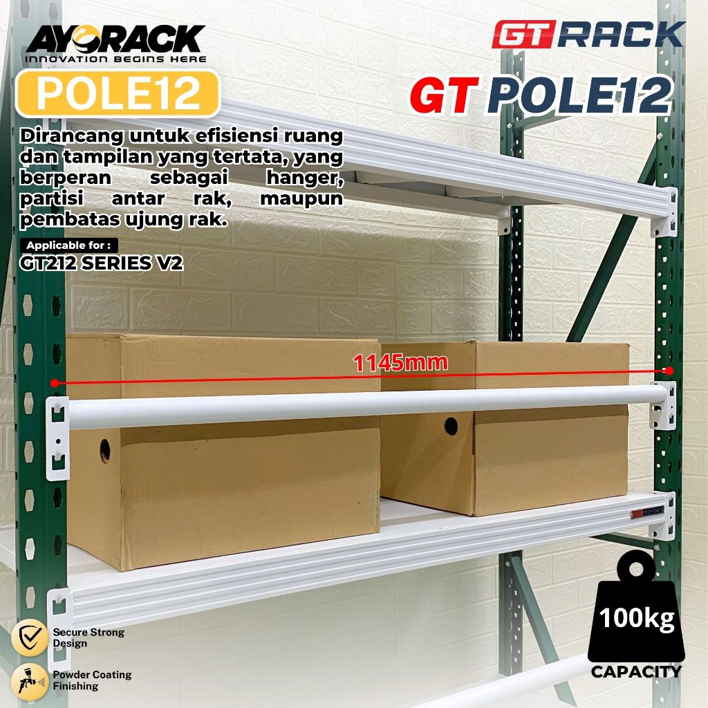 Jual GT RACK POLE12 – GT POLE 1.2 METER TIANG GANTUNGAN SERBAGUNA ...