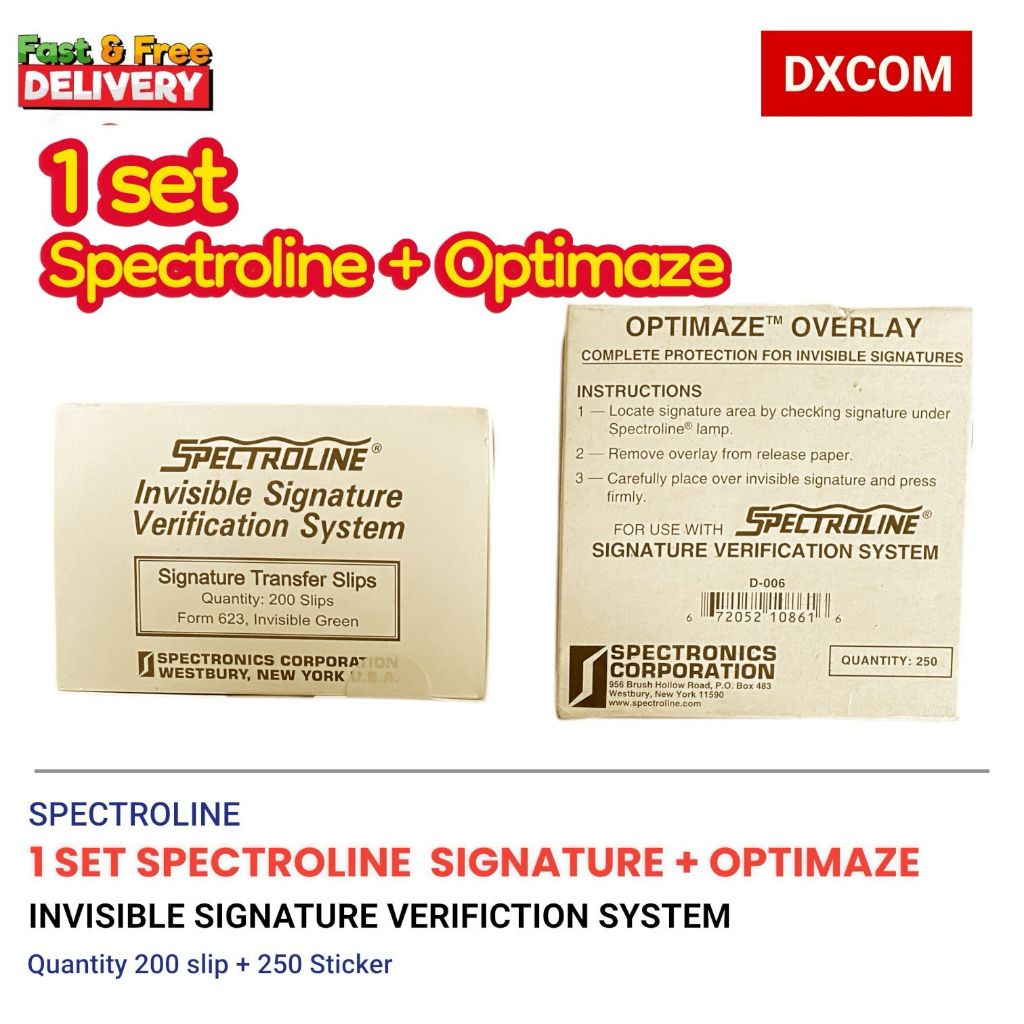 Jual Spectroline Signature Overlay Optimaze | Shopee Indonesia