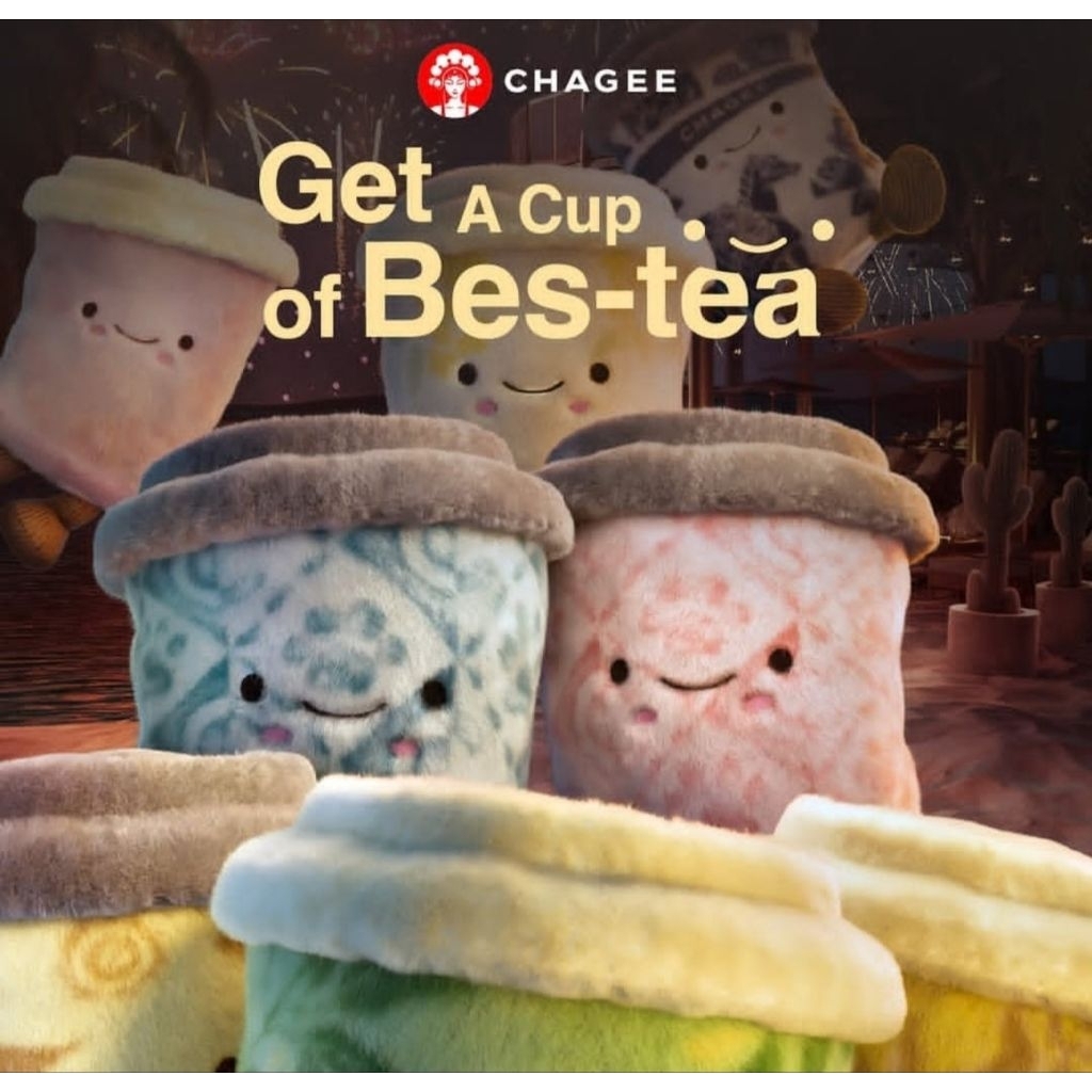 Jual Chagee x Bes - tea Plush Charm | Shopee Indonesia