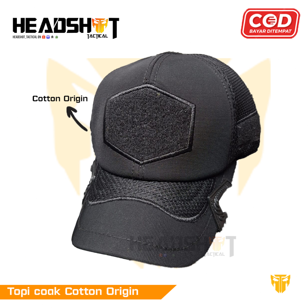 Jual Topi Coak tactical Cotton Origin Kombinasi - Topi Tactical Coak ...