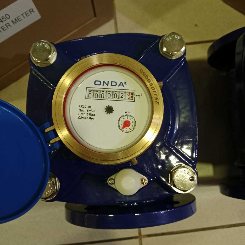 Jual Water Meter Onda Type Flange Size 2 Inch ( 50 mm ) | Shopee Indonesia