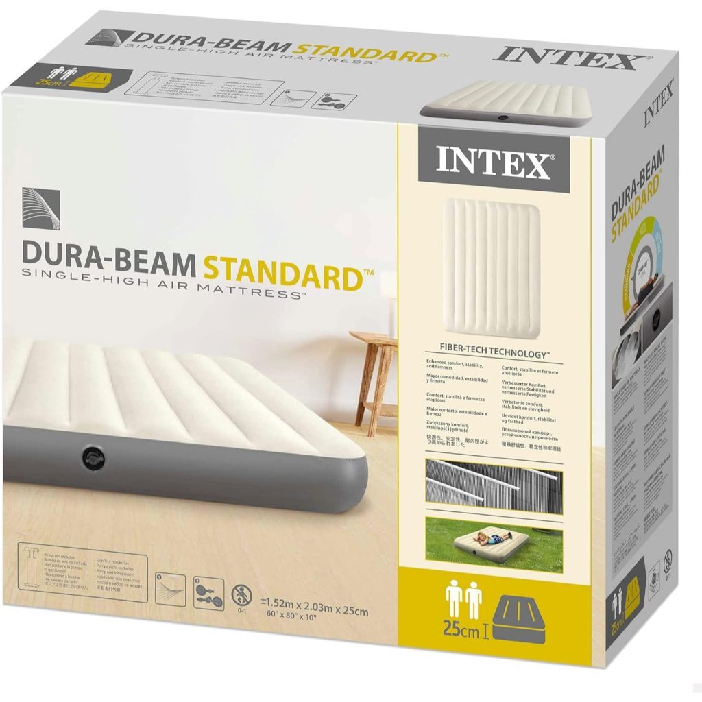 Jual KASUR ANGIN HIGH QUALITY DURABEAM STANDART INTEX 64103 Intex Kasur ...