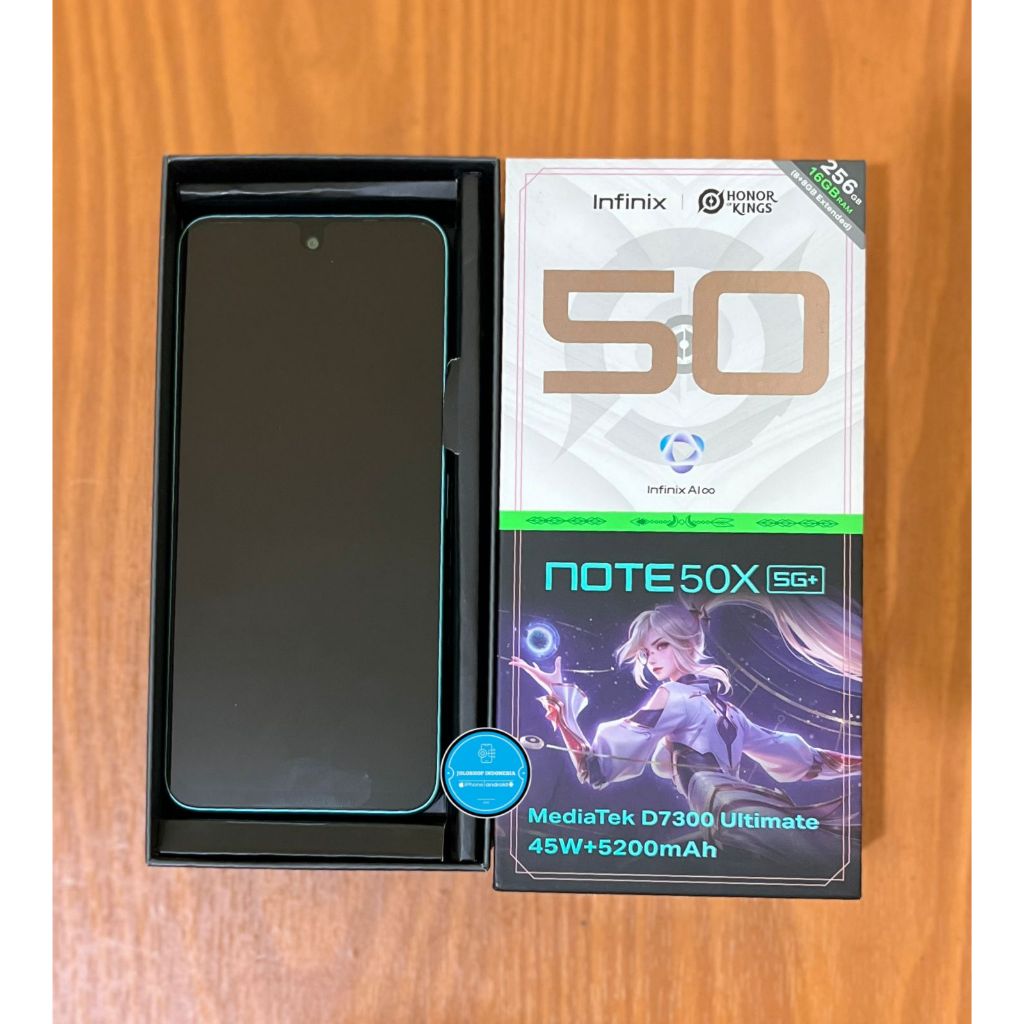Jual INFINIX NOTE 50X 5G+ 8/256GB SECOND FULLSET GARANSI | Shopee Indonesia