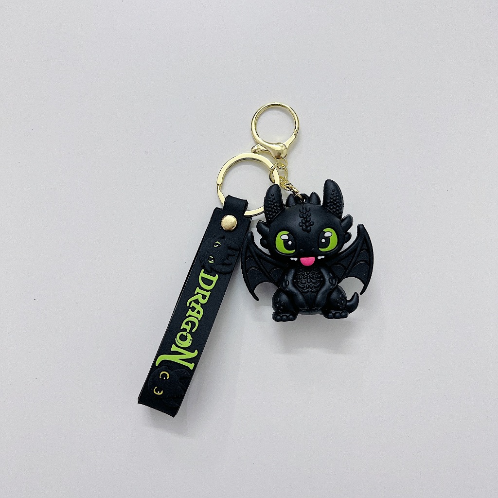 Jual Gantungan Kunci Chibi Toothless Night Fury | Keychain Naga HTTYD ...