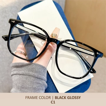 Eggry Eyewear Frame Kacamata Photocromic Anti Radiasi Blueray Minus Wanita Pria Cowok Korea