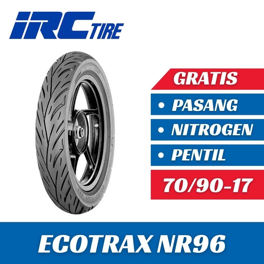 Jual Ban Motor IRC Ring 17 IRC ECOTRAX NR96 70/90-17 Tubeless | Shopee ...