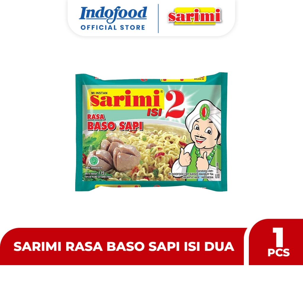 Jual Sarimi Rasa Baso Sapi Dua 115 Gr | Shopee Indonesia