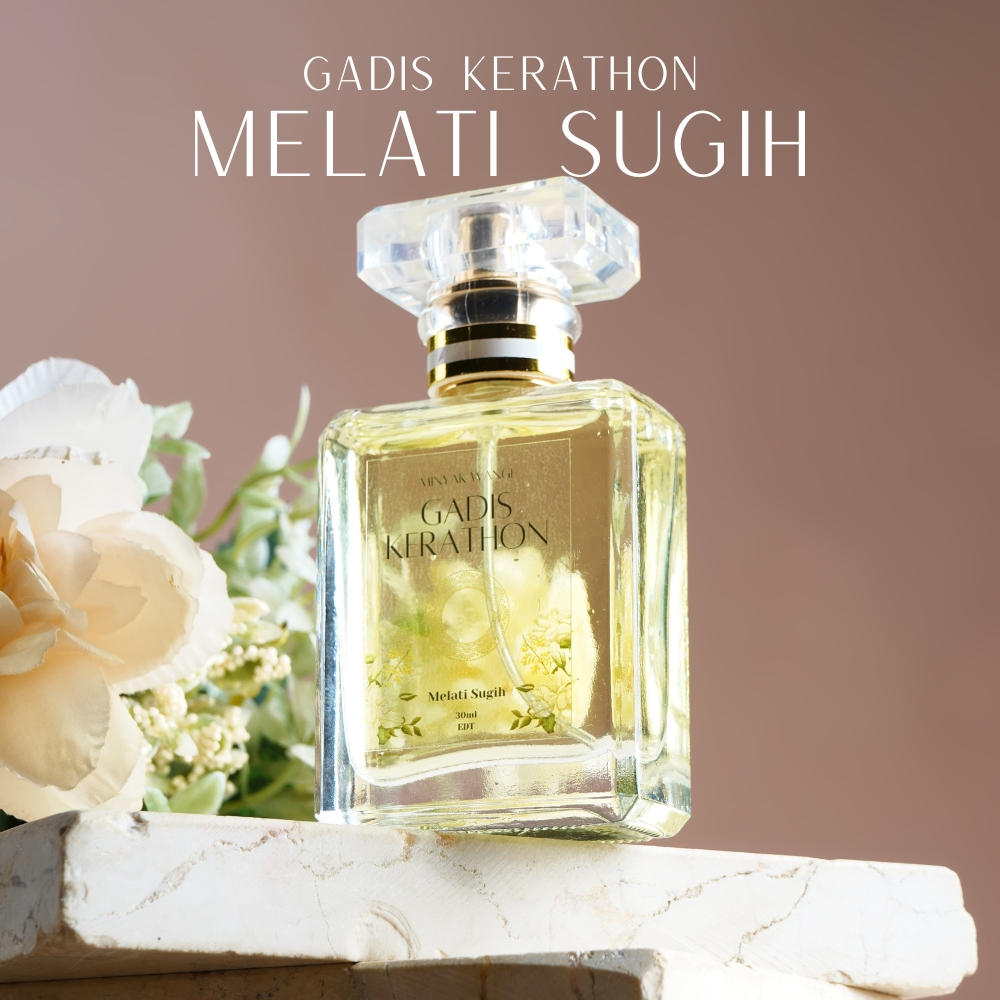 Minyak Wangi wanita Gadis Kerathon MELATI SUGIH 30ML jasmine tea parfum  aroma melati edt tahan lama
