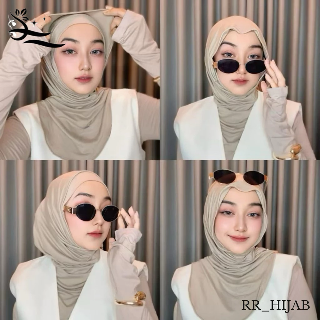 Hijab Huma Instan Bergo M Cooltech Premium
