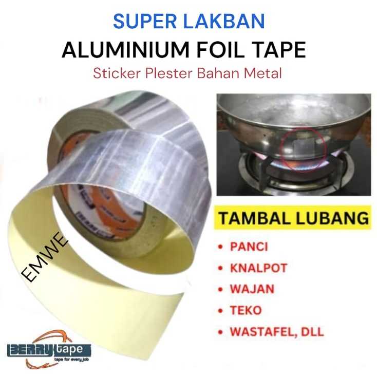 Jual Penambal Stiker tambal panci bocor tambalan penutup lubang sticker ...