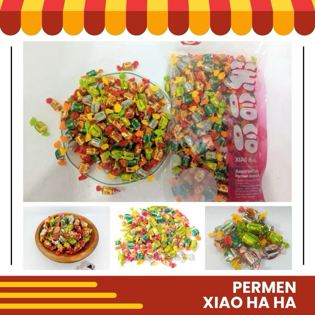 Jual Permen Rasa Buah Xiaomimi Xiao Haha Permen Buah | Shopee Indonesia