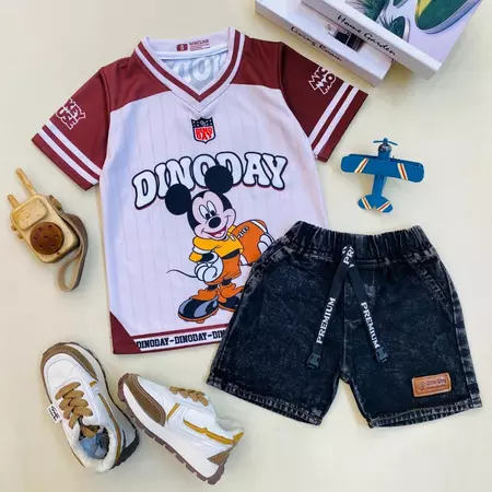 Gaya Anak 5 Setelan Dinoday