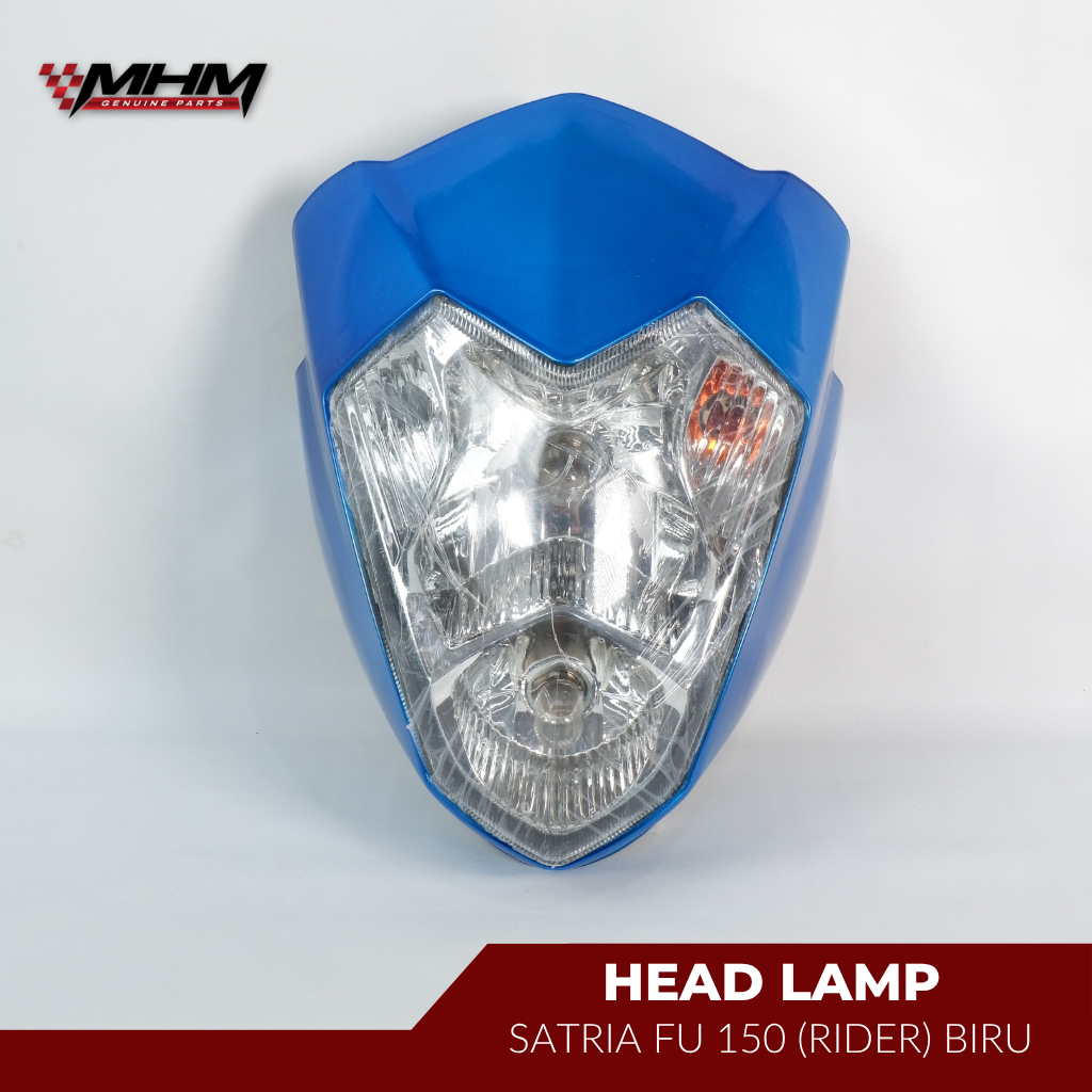 Jual MHM Reflektor Satria Fu Rider Biru | Lampu Depan Satria Rider ...