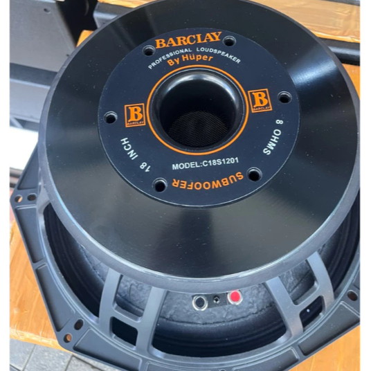 Jual Speaker Komponen 18 Inch BARCLAY by HUPER C18S1201 / C 18S1201 ...
