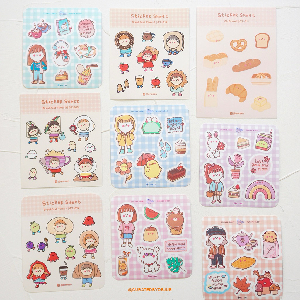 Jual Sticker Enceen | Shopee Indonesia