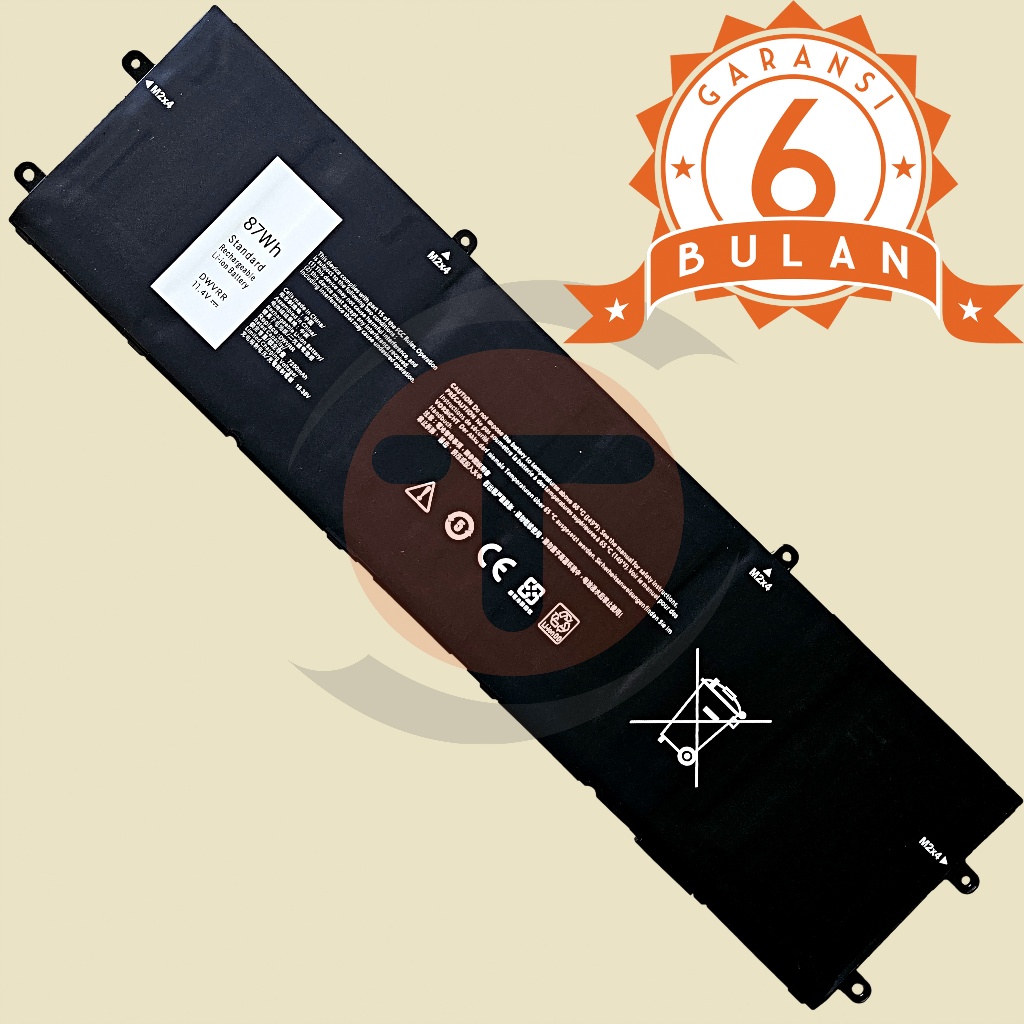 Jual Baterai Untuk Dell Alienware X15 R1 R2 X17 R1 R2 NAWX15R101 ...