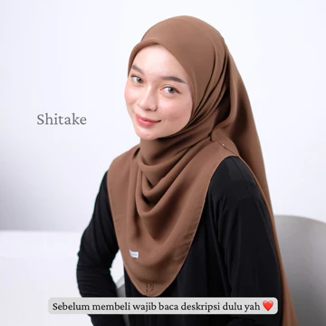 Hijab Syar’I Segi Empat Oval Polycotton Size 120 130 140
