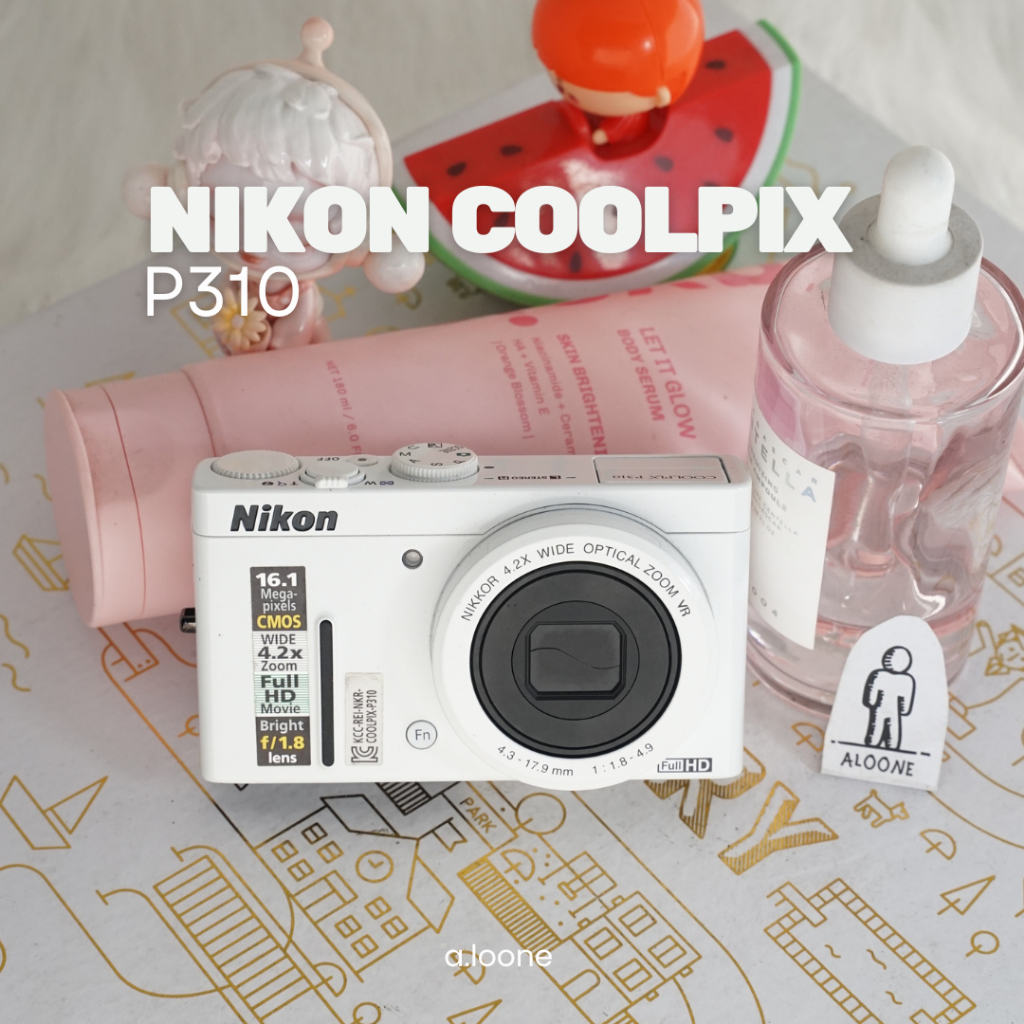Jual NIKON COOLPIX P310 DIGICAM WHITE — KAMERA COMPACT PREMIUM
