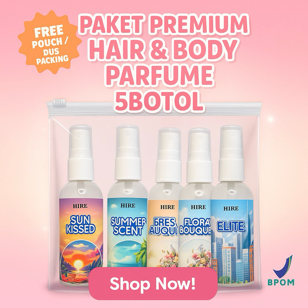 Jual Dapat 5 Botol Bodymist Parfum 30ml By Hirescent - Parfume Segar ...