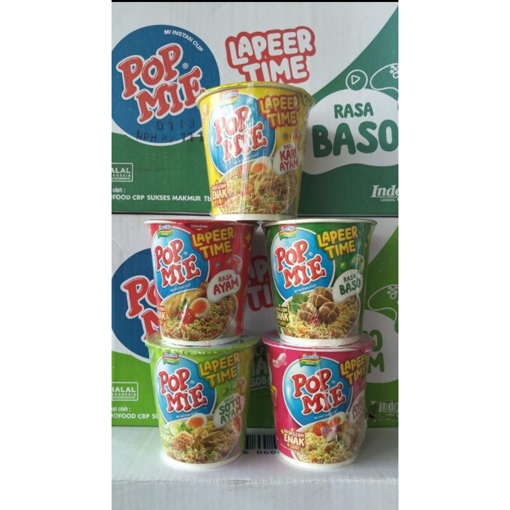 Jual Pop Mie Besar 75gr All Varian Rasa / karton | Shopee Indonesia