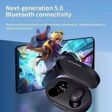 Handsfree Bluetooth A6s TWS Portable Headset Hf BT Wireless Sport In Earphone With Microphone