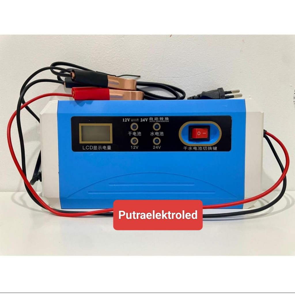 Jual Charger Aki 12 Volt - 24 Volt 10 Amper / Charjer Aki Fast Charging ...