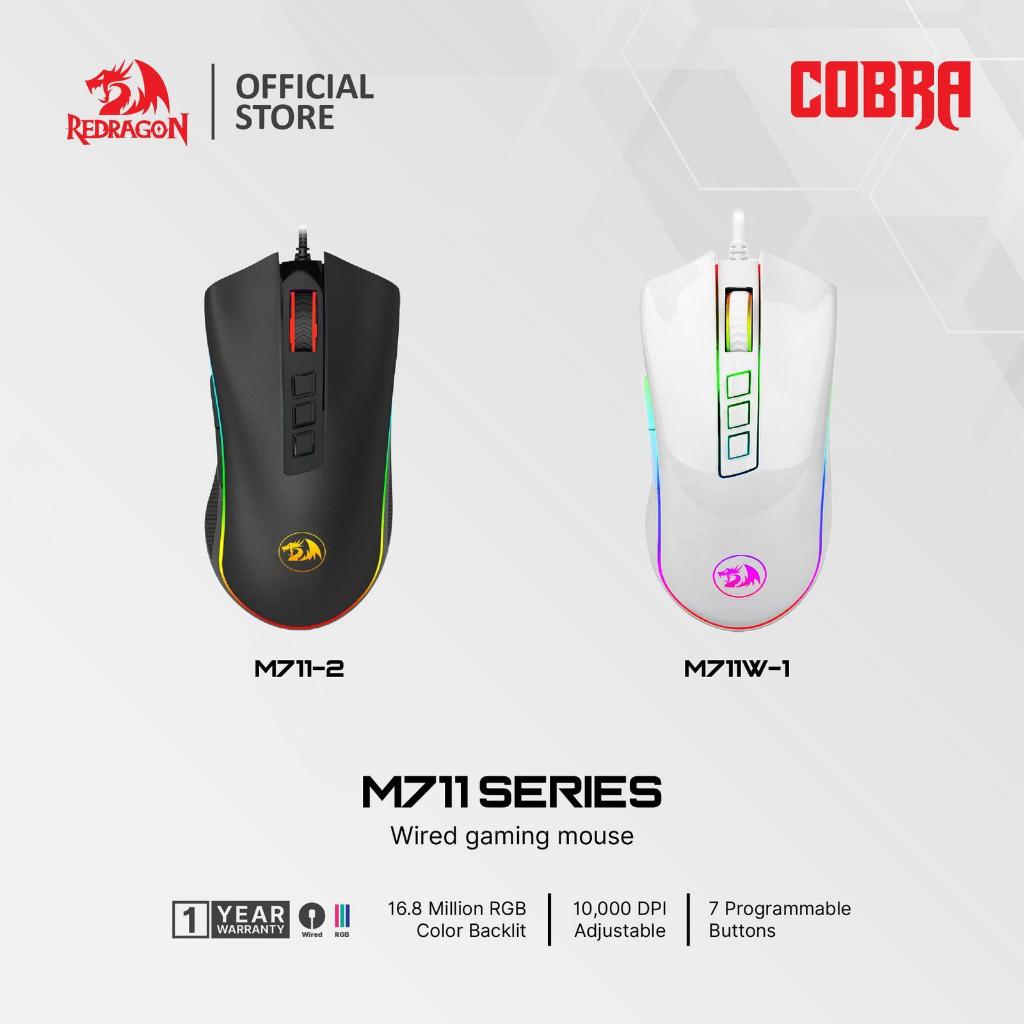 Jual Redragon COBRA M711 Wired gaming mouse 10000 DPI Adjustable Sensor ...