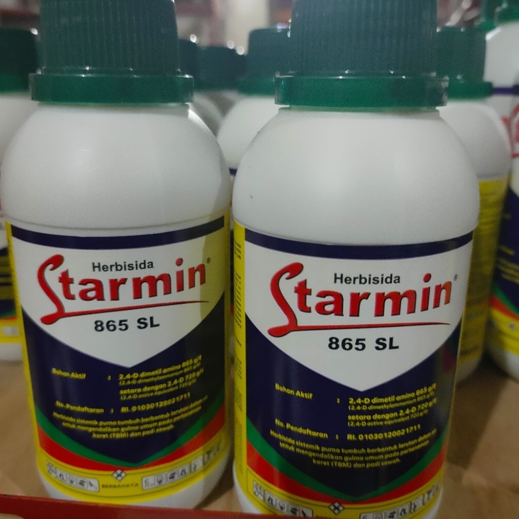 Jual Herbisida STARMIN 865sl cairan racun rumput tanaman padi sawah ...
