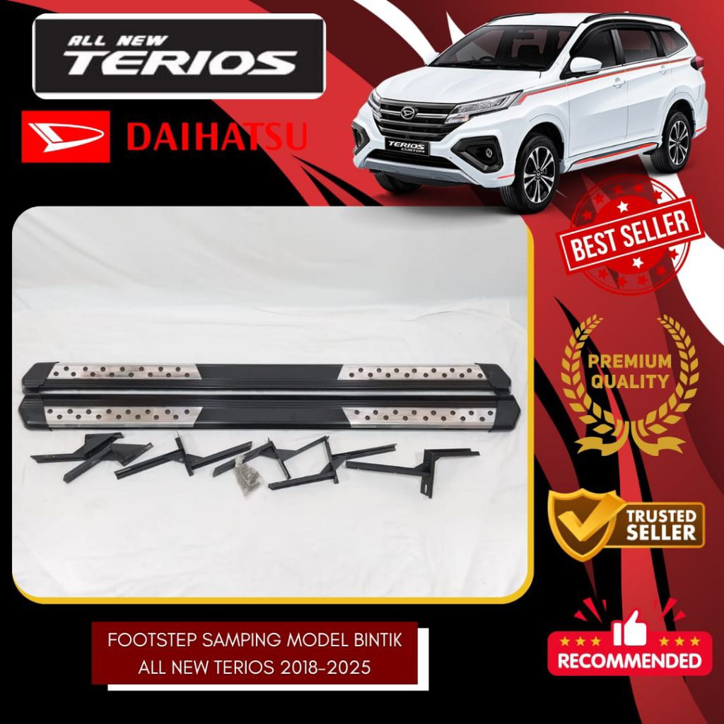 Jual Footstep Samping Mobil Pijakan Samping Mobil ALL NEW TERIOS 2018 ...