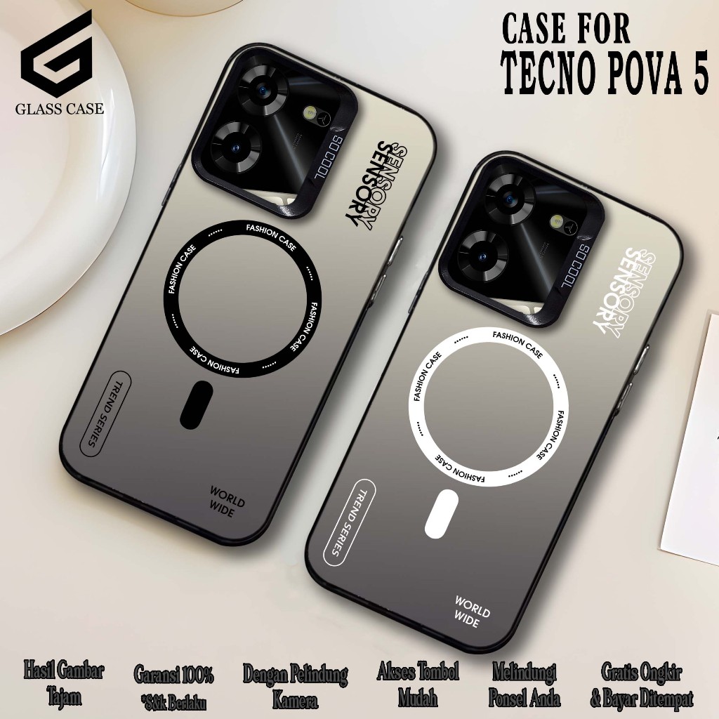 Jual CASE TECNO POVA 5 POVA 5 PRO SOFTCASE HYBRID IMD PLATE HOLOGRAM ...