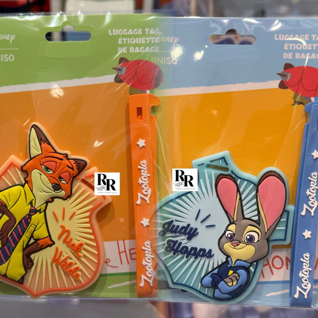Jual Miniso x Zootopia - Tag Koper / Disney Zootopia Collection Luggage ...